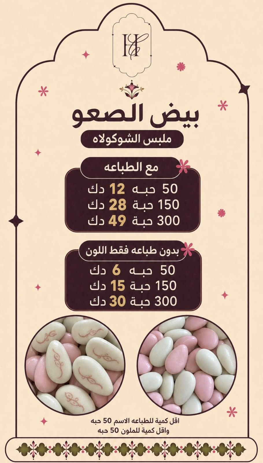 بيض الصعو (ملبس الشيكولاته)